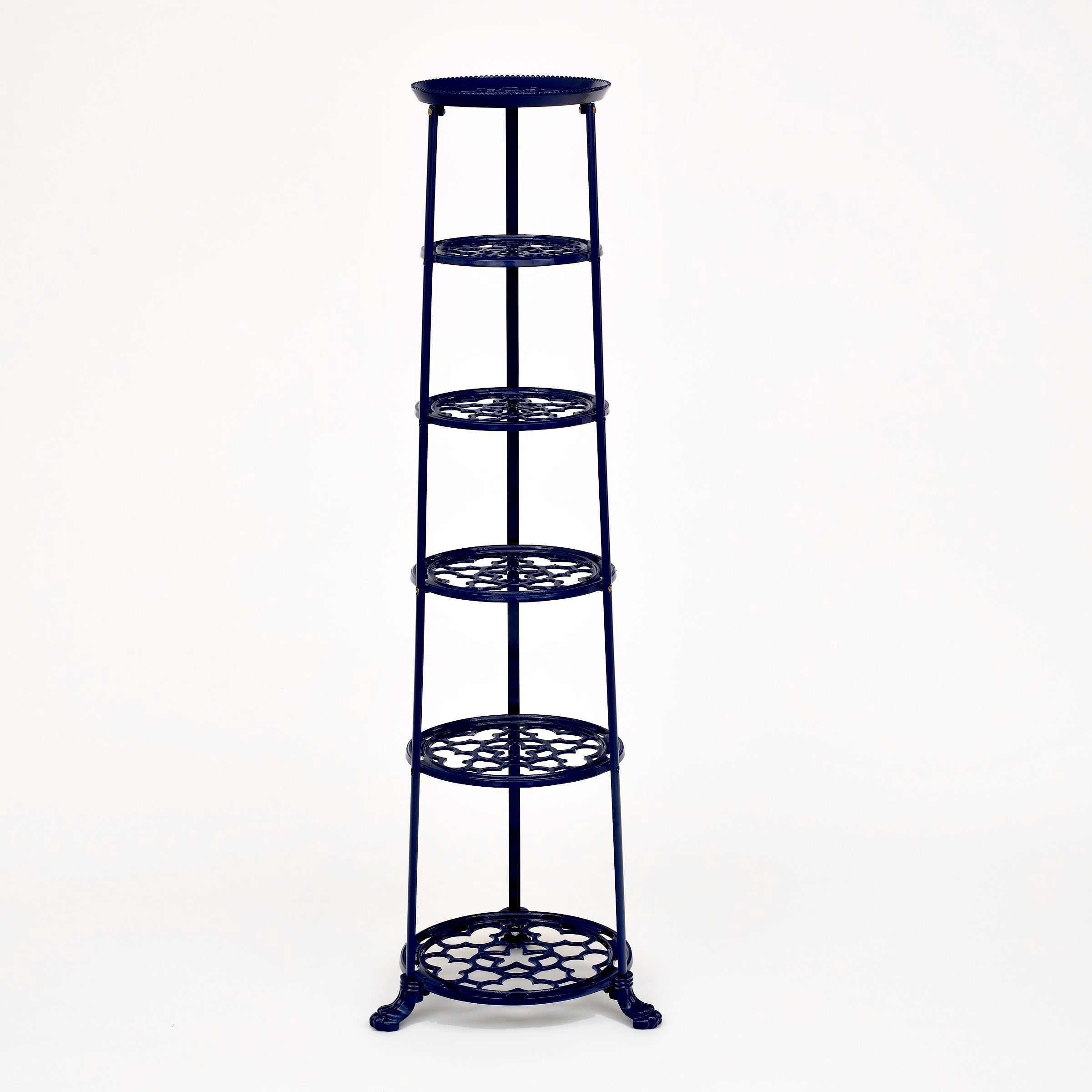 6 Tier Pan Stand Blue