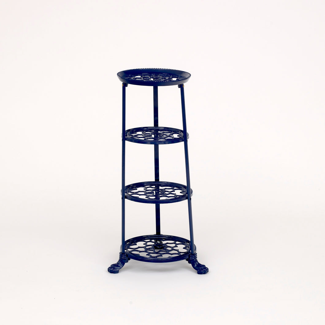 4 Tier Pan Stand Blue