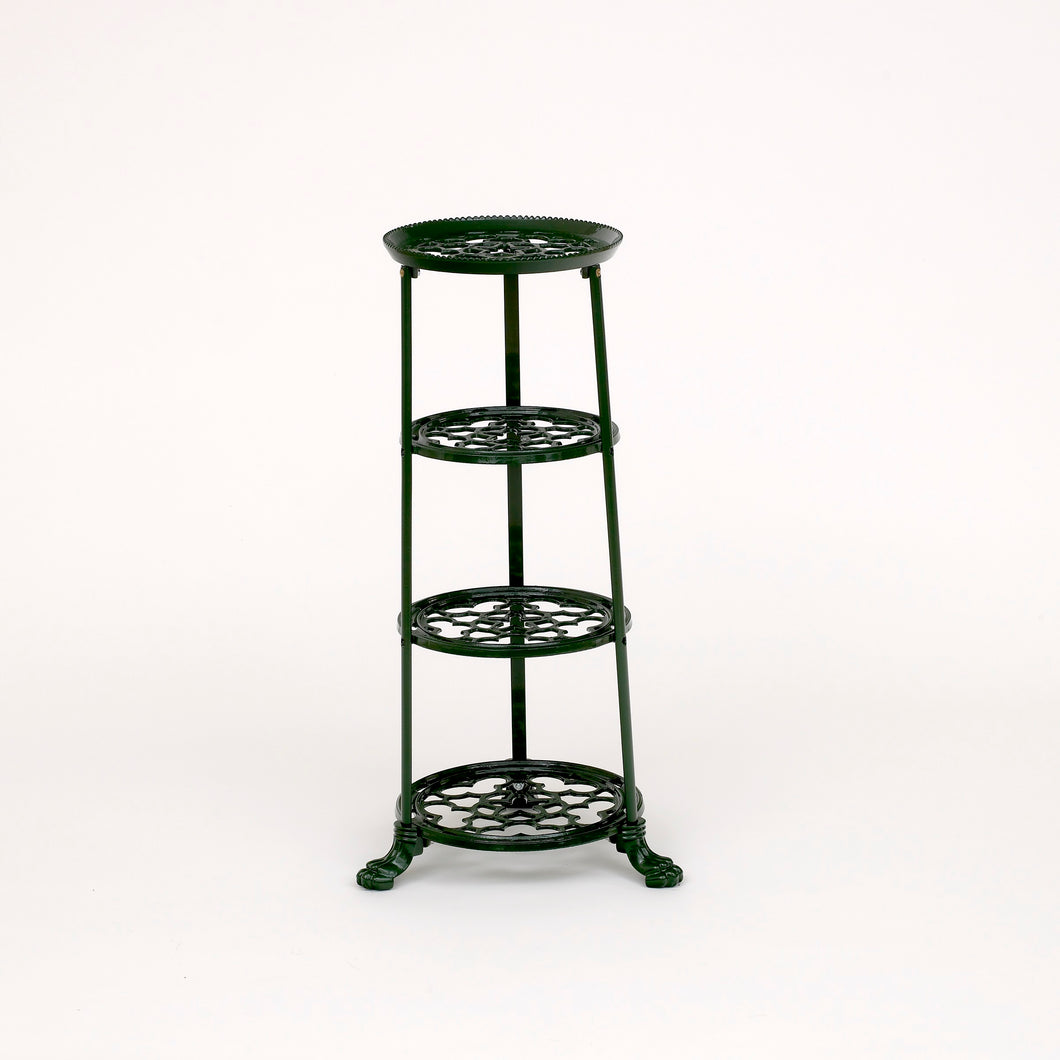 4 Tier Pan Stand Green
