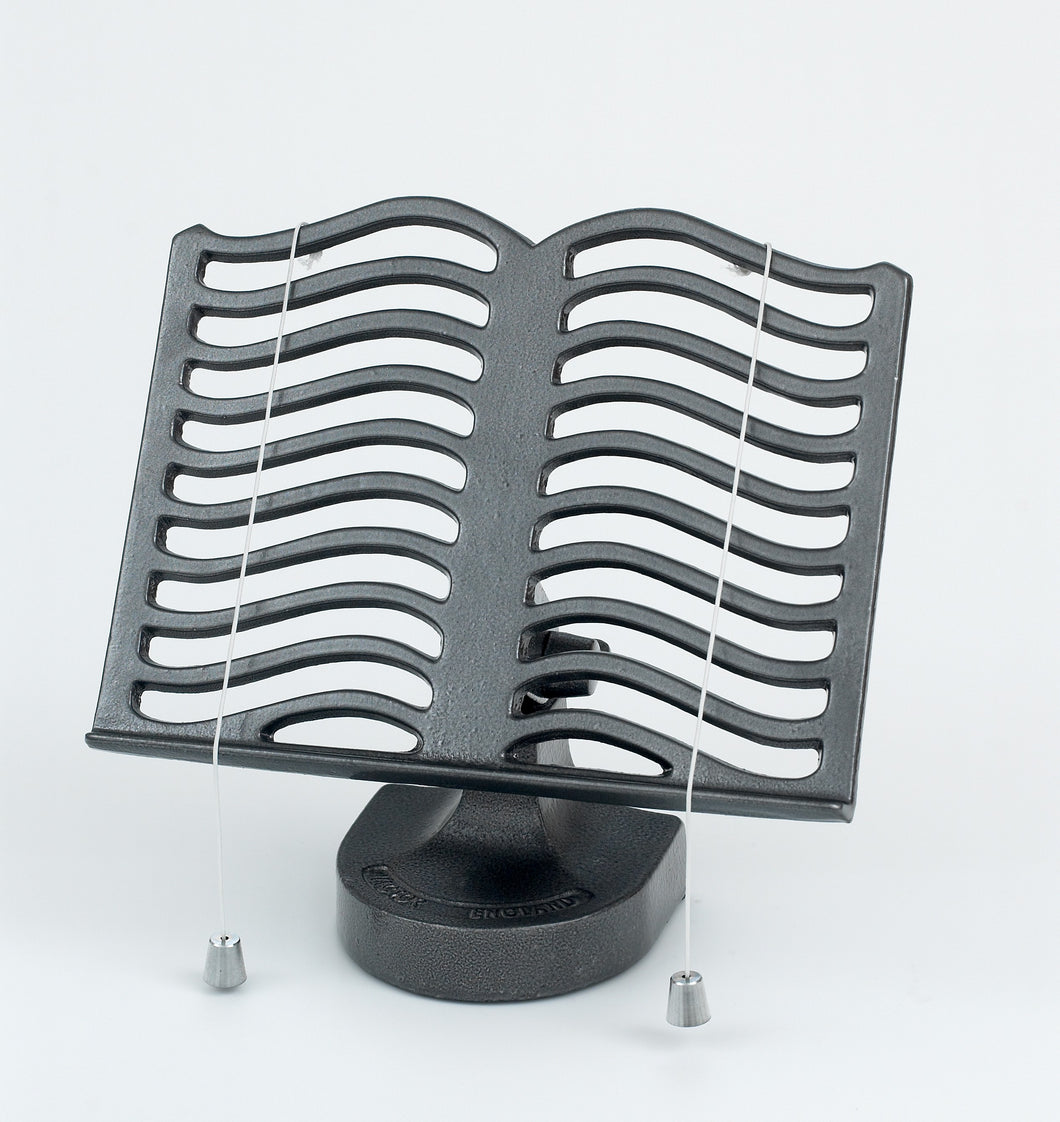 Cast Iron Robert Welch Cook Book Stand, Graphite