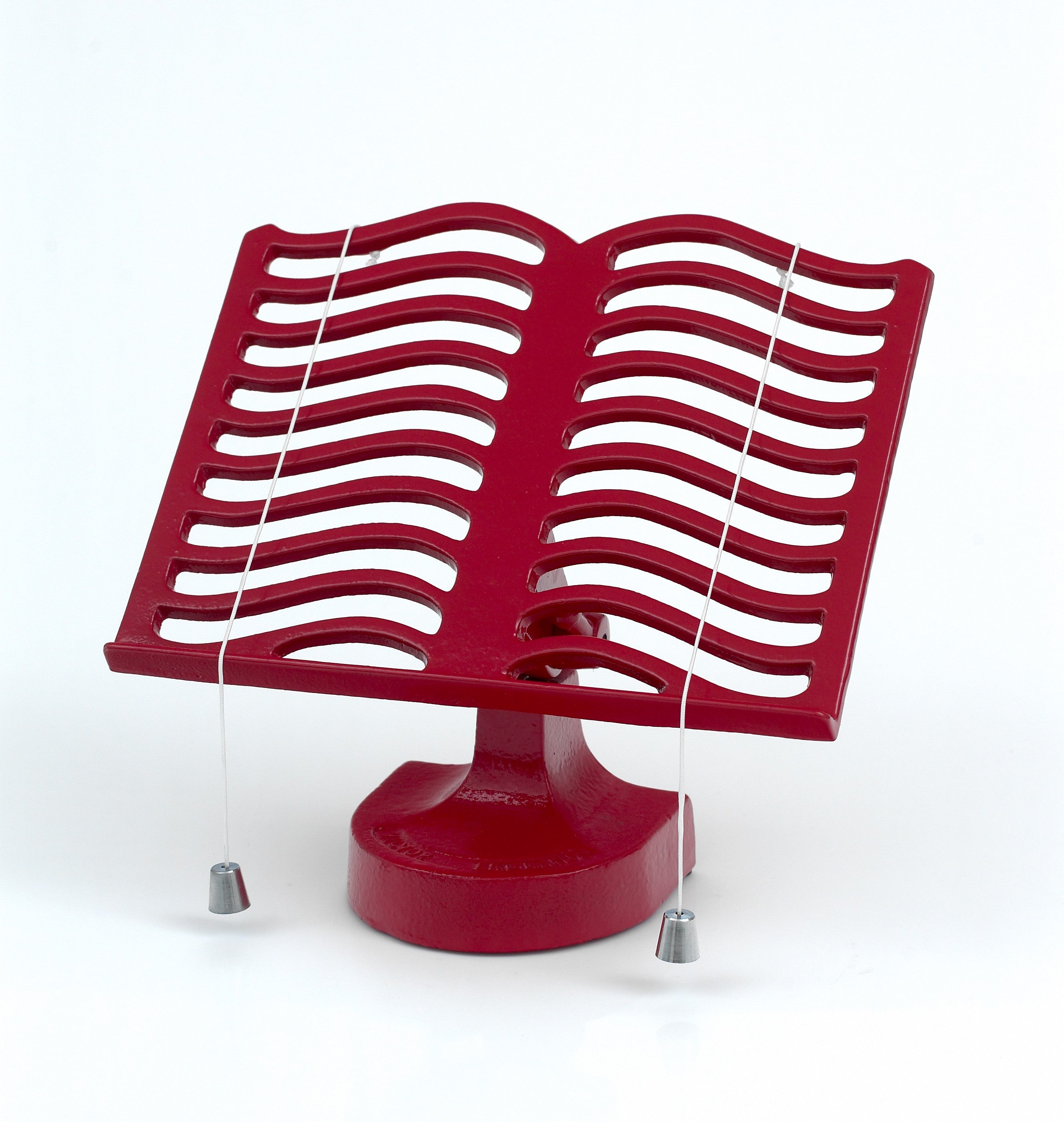 Cast Iron Robert Welch Cook Book Stand, Red