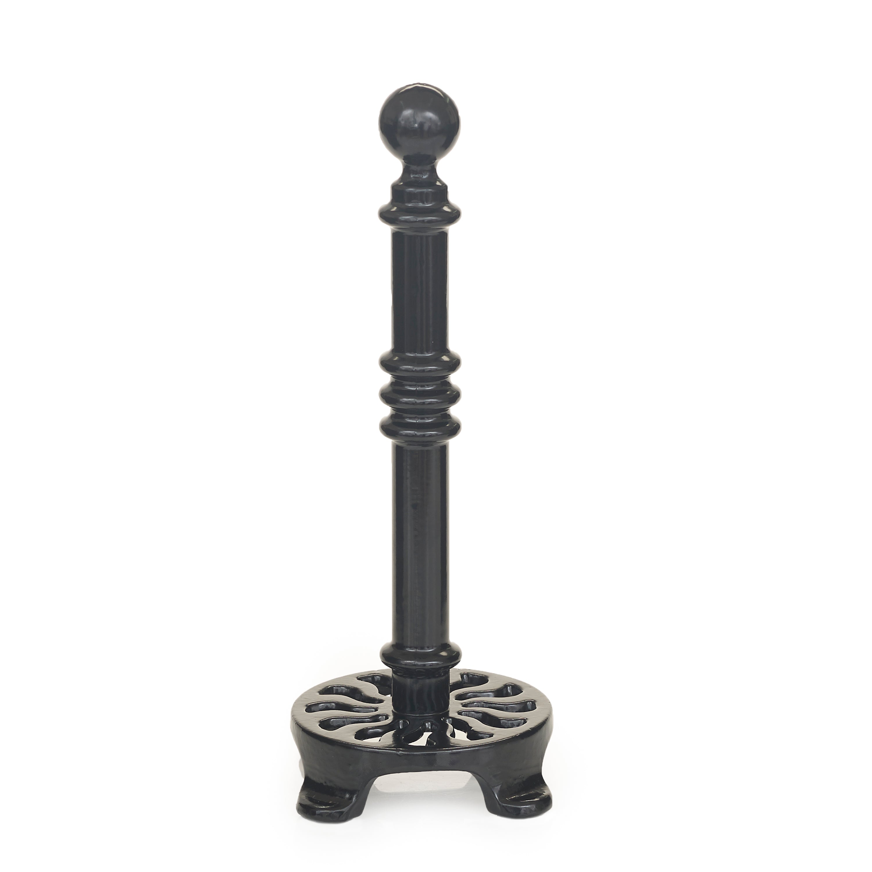 Robert Welch Cast Iron Kitchen Roll Holder, Black
