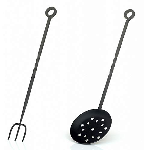 Chestnut Roaster & Toasting Fork twin pack